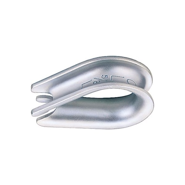 Mazzella Crosby G-411 Galvanized Thimble Standard 3/8" Wire 1037336 - main